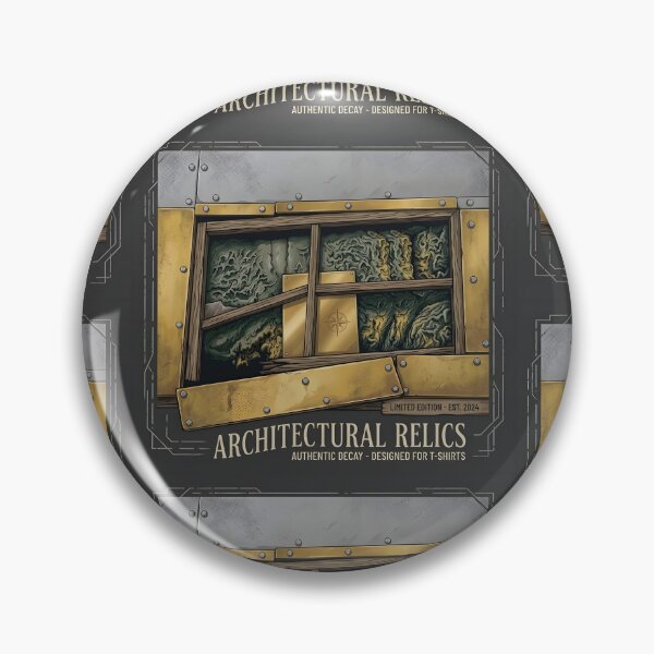 Item preview, Architectural Relics Industrial Decay | Steampunk Brass and Steel Mechanical Wall Art | Limited Edition Tech Relic designed and sold by SergioMiklos.