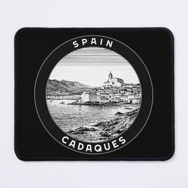 Item preview, Cadaqués España Estilo Linograbado designed and sold by Thistle-TShop.