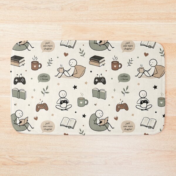 Item preview, Stickman Hobby Icon Pattern designed and sold by StickyGuys.