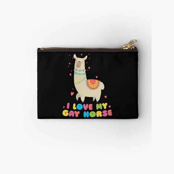 Item preview, Gay horse llama - Funny south American llama design designed and sold by messy-nessie.
