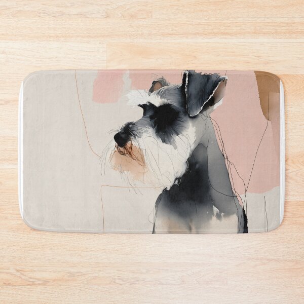 Item preview, Schnauzer in Delicate Watercolor designed and sold by lautir.
