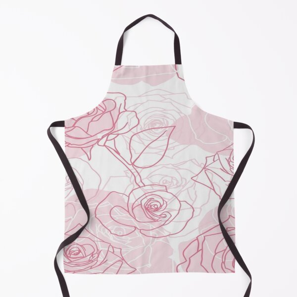 Item preview, Minimalist Pink Rose Illustration Pattern Artwork designed and sold by NivyasArtistry.