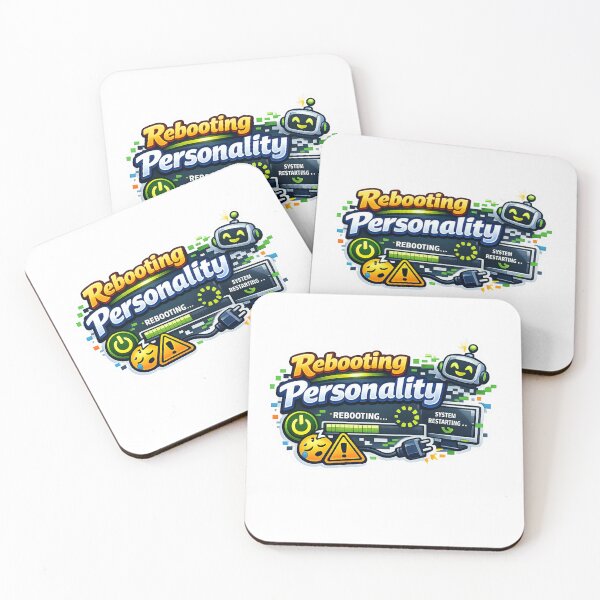 Item preview, Rebooting Personality Sticker designed and sold by BrightMindPrint.