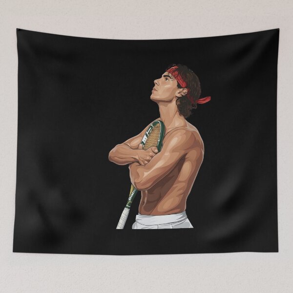 Item preview, Rafael nadal vector Illustration designed and sold by Boruto1231.
