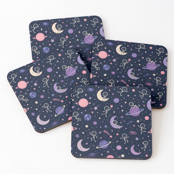 Item preview, Cosmic Stick Figure Pattern designed and sold by StickyGuys.