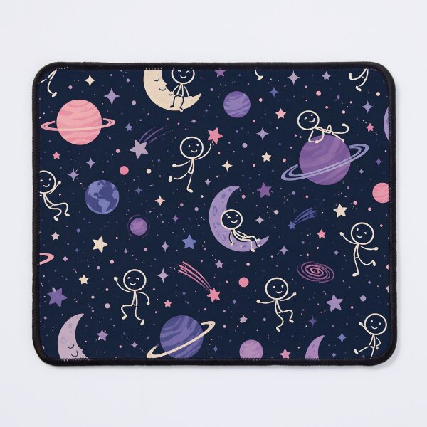 Item preview, Cosmic Stick Figure Pattern designed and sold by StickyGuys.