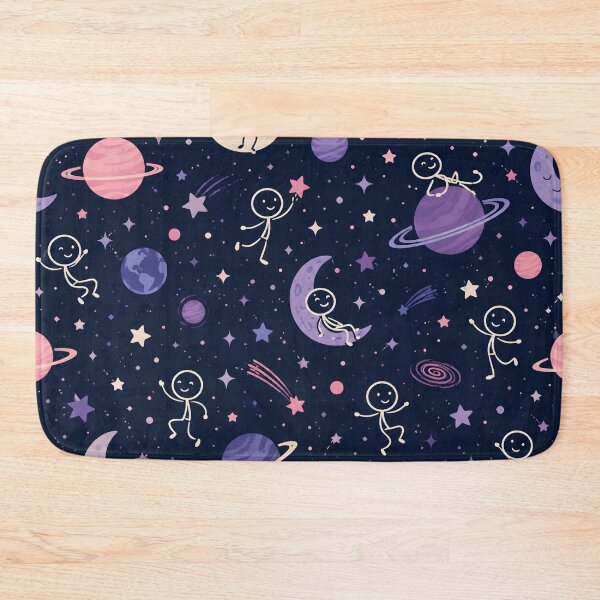 Item preview, Cosmic Stick Figure Pattern designed and sold by StickyGuys.