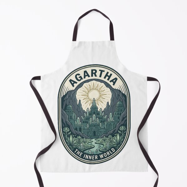 Item preview, Agartha Inner World Hollow Earth Subterranean City Badge designed and sold by k3rstman1.