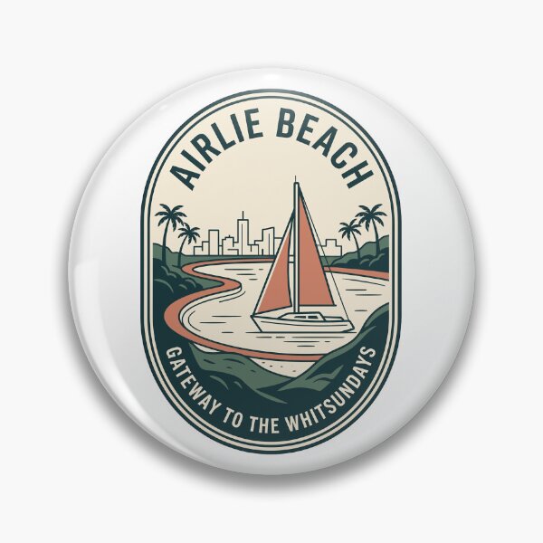 Item preview, Vintage Airlie Beach Gateway To The Whitsundays designed and sold by k3rstman1.