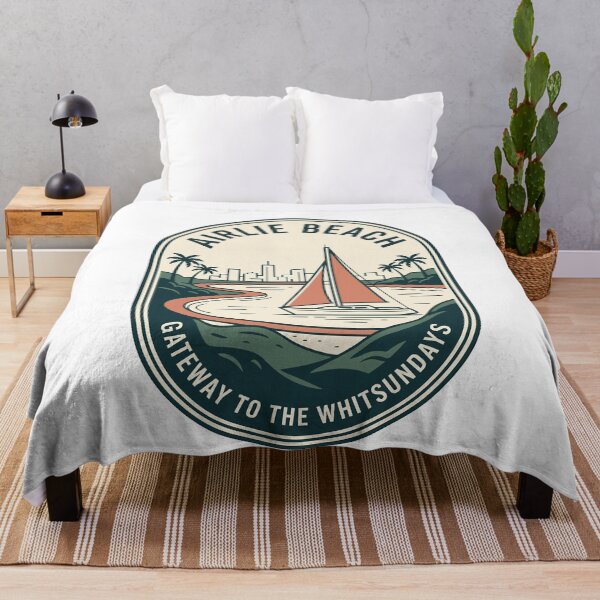 Item preview, Vintage Airlie Beach Gateway To The Whitsundays designed and sold by k3rstman1.