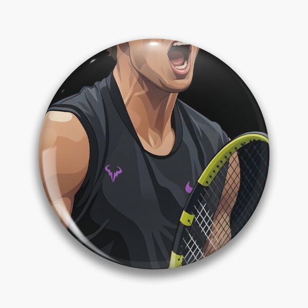 Item preview, Rafael nadal vector Illustration designed and sold by Boruto1231.