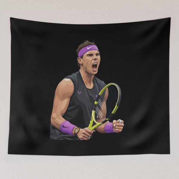 Item preview, Rafael nadal vector Illustration designed and sold by Boruto1231.