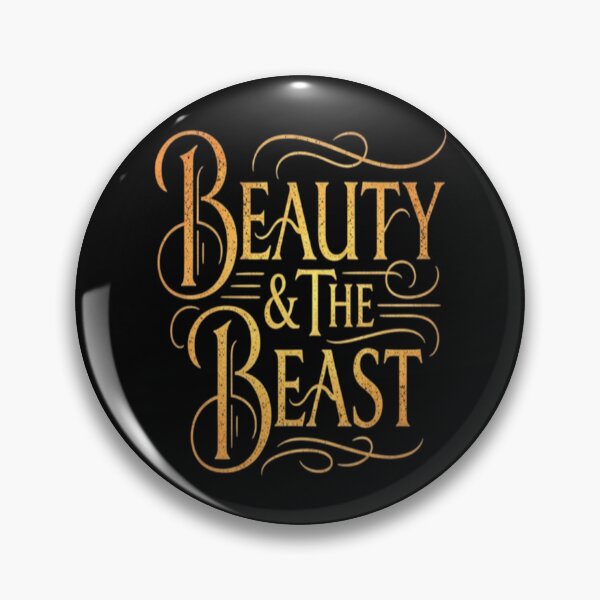 Item preview, Beauty & The Beast Typography designed and sold by DedrickTurcott.