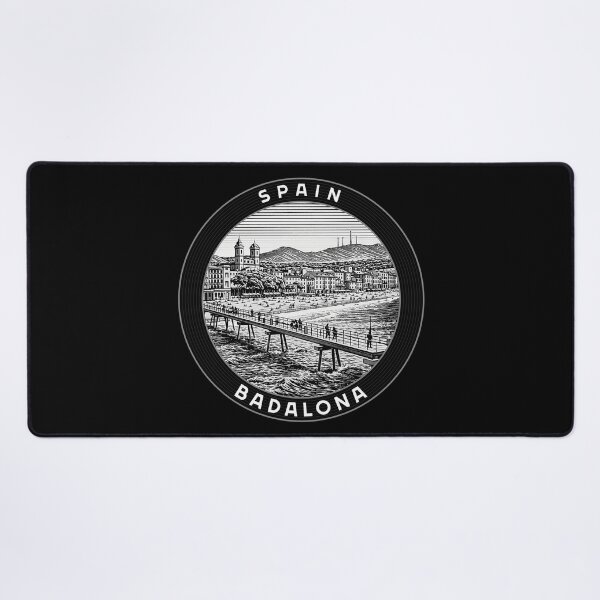 Item preview, Badalona Spain Linocut Style  designed and sold by Thistle-TShop.
