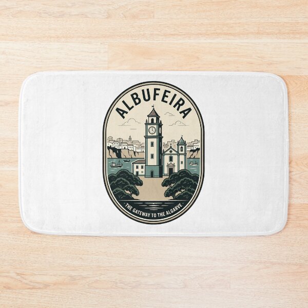 Item preview, Vintage Albufeira Portugal Algarve Travel Badge designed and sold by k3rstman1.