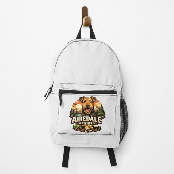 Item preview, Airedale Terrier - Camping Dog Vintage Outdoor designed and sold by SidTastic .
