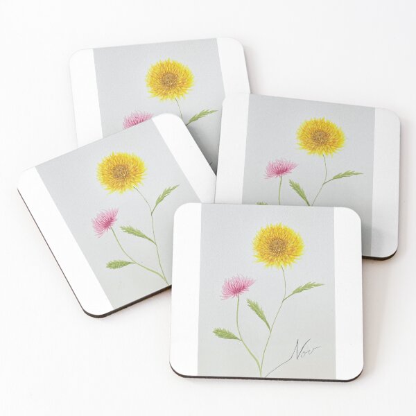 Item preview, Autumn - November - Chrysanthemum: Calm designed and sold by MiniRadiance.