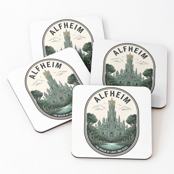 Item preview, Alfheim Realm of Light and Elves Badge designed and sold by k3rstman1.
