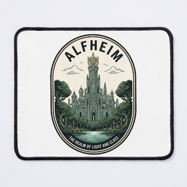 Item preview, Alfheim Realm of Light and Elves Badge designed and sold by k3rstman1.