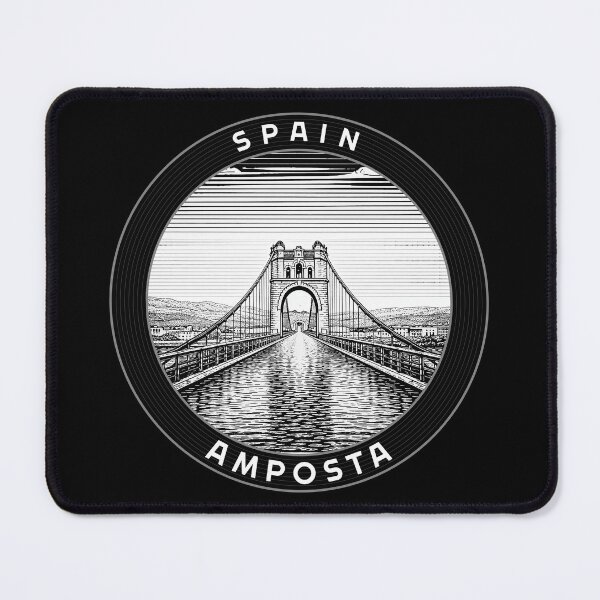 Item preview, Amposta Spain Linocut Style designed and sold by Thistle-TShop.