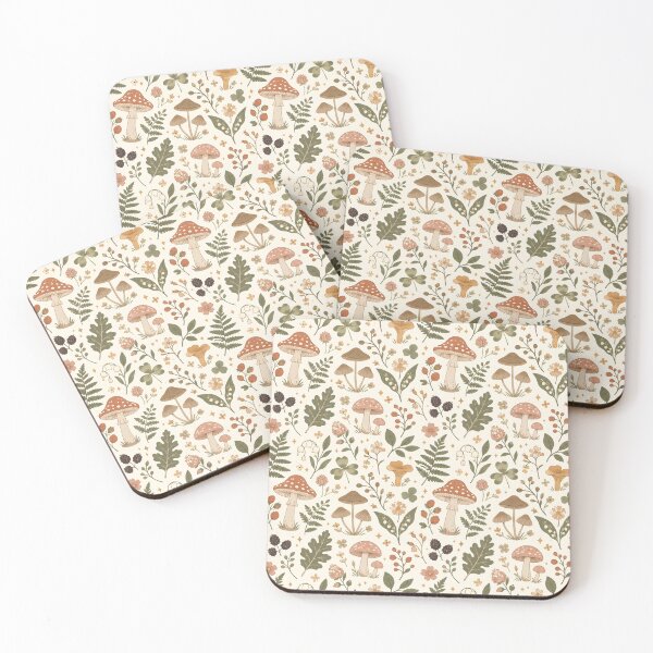 Item preview, Botanical Cottagecore Tile Pattern designed and sold by StickyGuys.