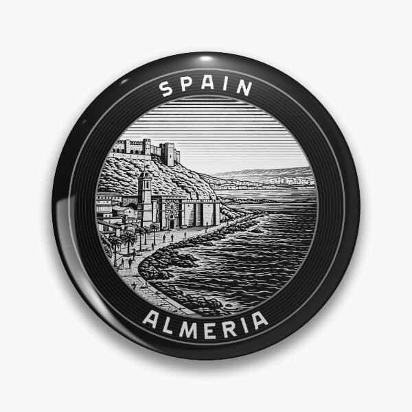 Item preview, Almeria Spain Linocut Style  designed and sold by Thistle-TShop.