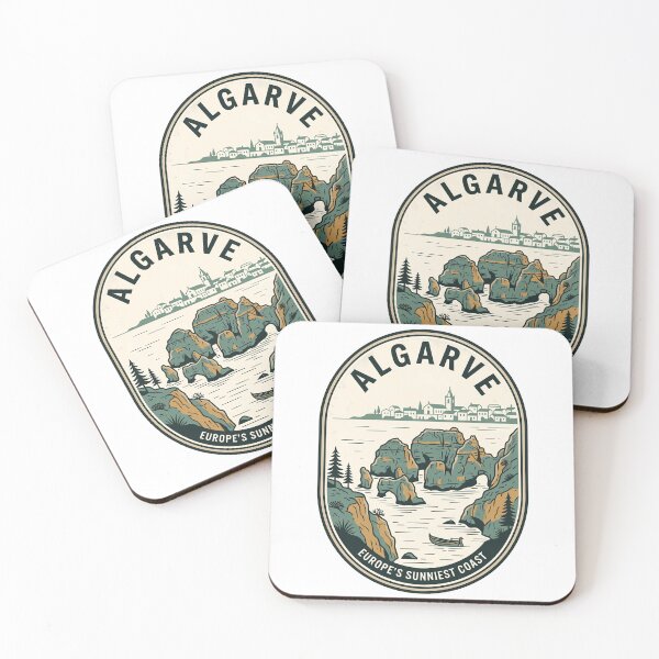 Item preview, Vintage Algarve Portugal Coastal Travel Badge designed and sold by k3rstman1.