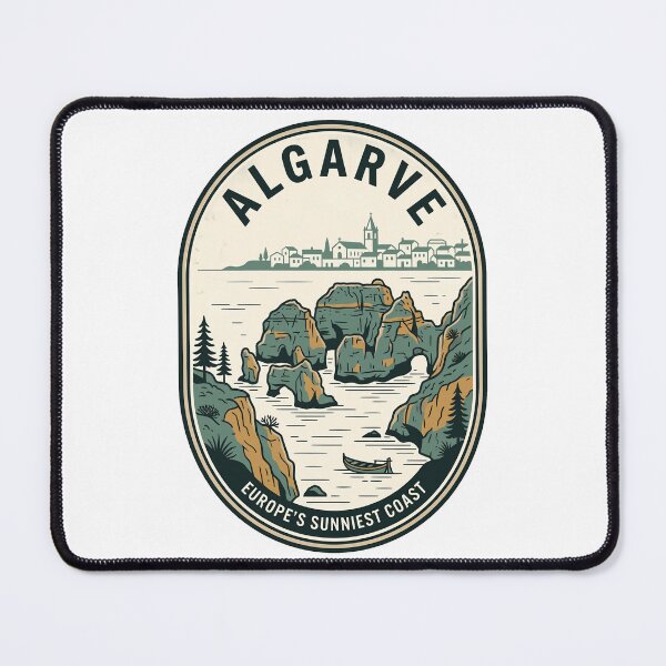Item preview, Vintage Algarve Portugal Coastal Travel Badge designed and sold by k3rstman1.