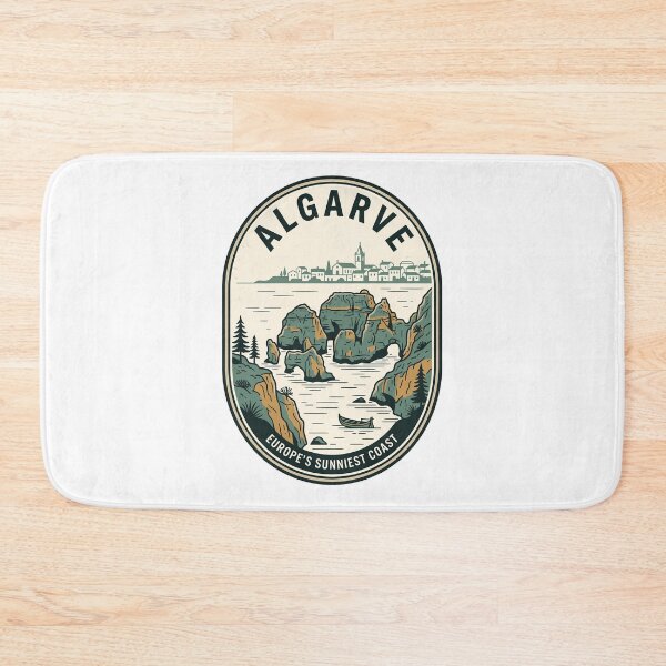 Item preview, Vintage Algarve Portugal Coastal Travel Badge designed and sold by k3rstman1.