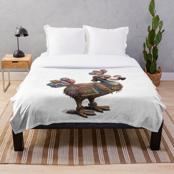 Item preview, Psychedelic Hippie Dodo Retro Bird Art designed and sold by doodlesbydodo.