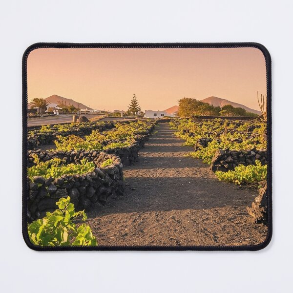 Item preview, Golden Hour over La Geria Vineyards Lanzarote designed and sold by ArtworkNorth.