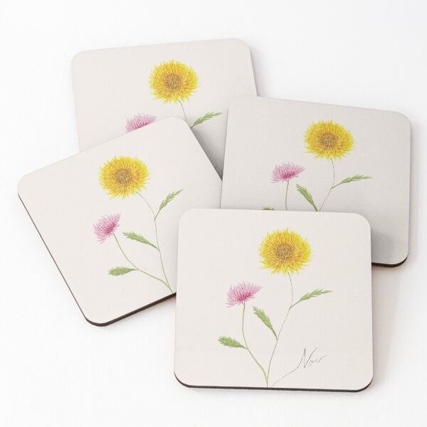Item preview, Autumn - November - Chrysanthemum: Calm designed and sold by MiniRadiance.