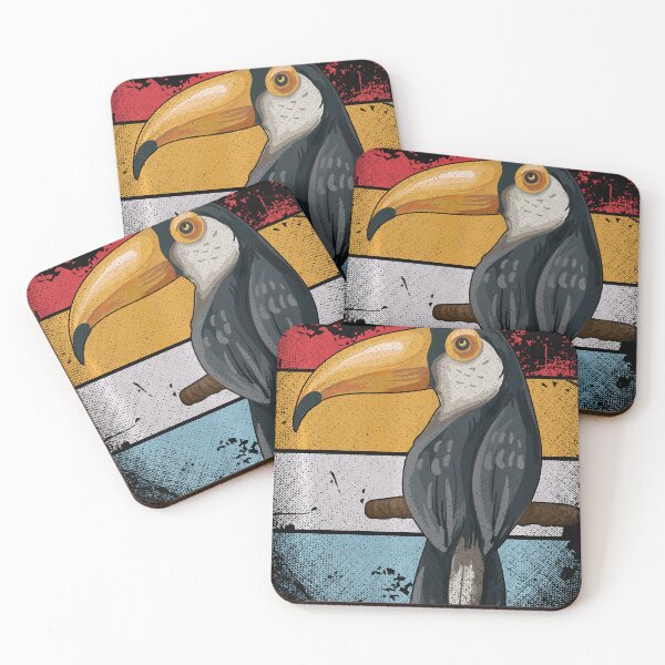 Item preview, Retro Toucan designed and sold by Littermin.