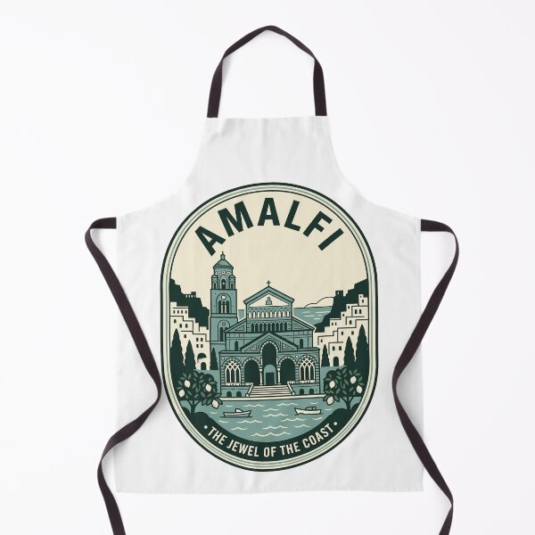 Item preview, Vintage Amalfi Coast Italy Travel Badge Style designed and sold by k3rstman1.
