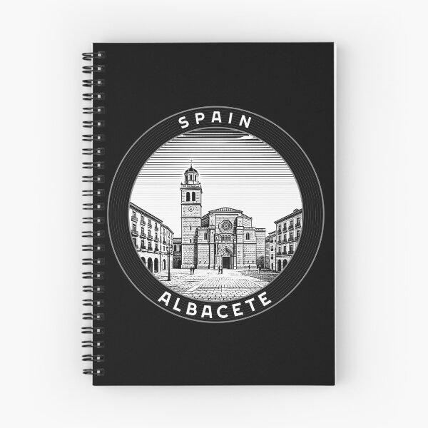 Item preview, Albacete Spain Linocut Style  designed and sold by Thistle-TShop.