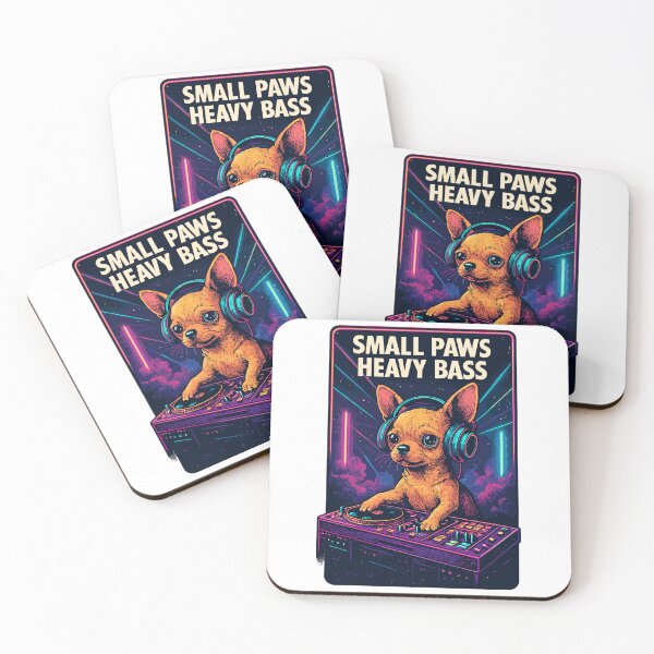 Item preview, DJ Chihuahua: Small Paws, Heavy Bass Design designed and sold by Pineapple-Tree.