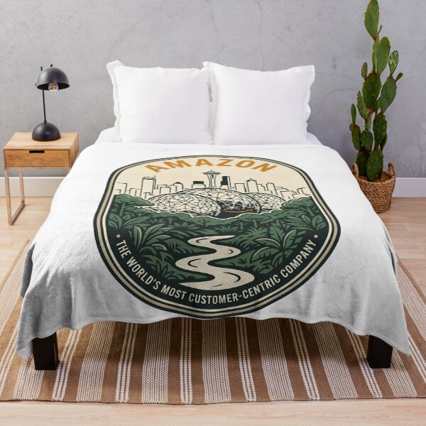 Item preview, Vintage Amazon Seattle Spheres Retro Badge designed and sold by k3rstman1.