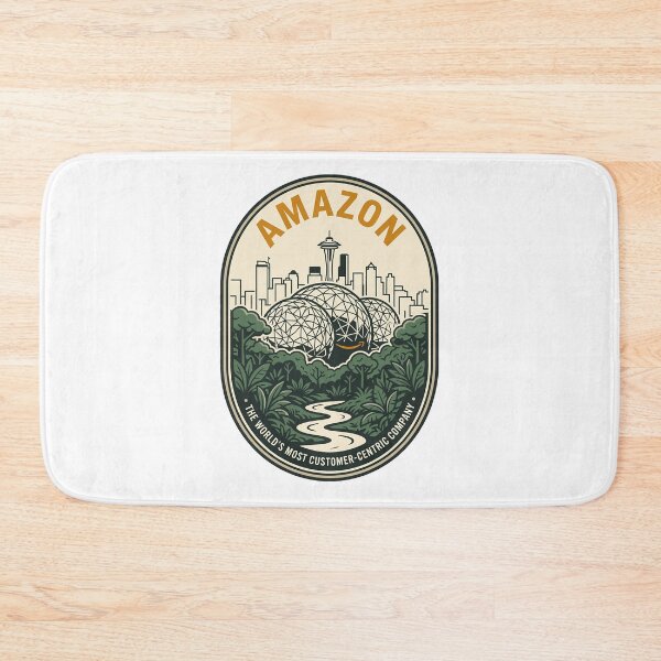 Item preview, Vintage Amazon Seattle Spheres Retro Badge designed and sold by k3rstman1.
