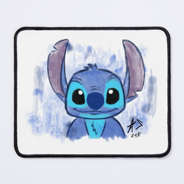 Item preview, Cute Blue Alien Stitch - Fan Art designed and sold by anthosketch.