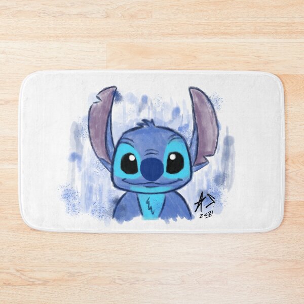 Item preview, Cute Blue Alien Stitch - Fan Art designed and sold by anthosketch.