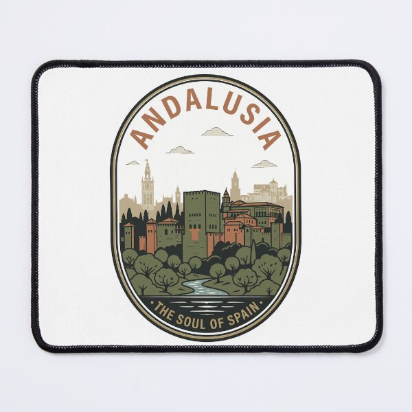 Item preview, Vintage Andalusia Spain Travel Badge Alhambra Granada designed and sold by k3rstman1.