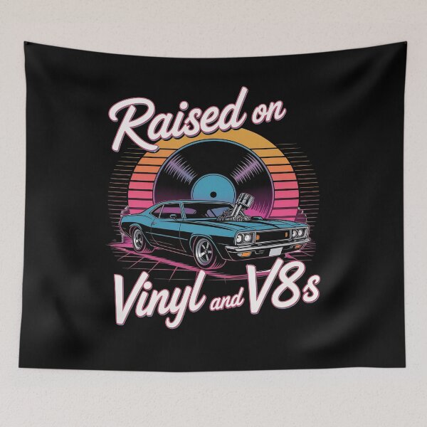 Item preview, Raised On Vinyl and V8s designed and sold by Mateusz Majcherek.