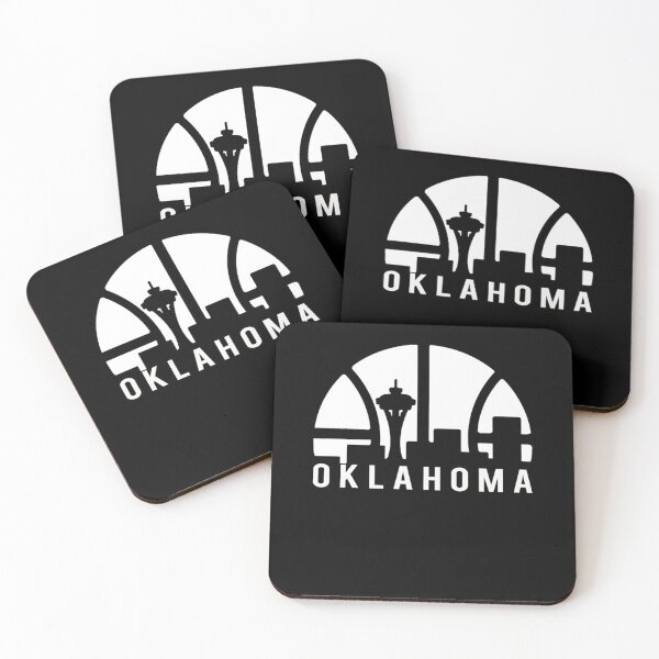 Item preview, Oklahoma City Vintage Skyline Basketball Poster Design Today designed and sold by RueBonnerd.