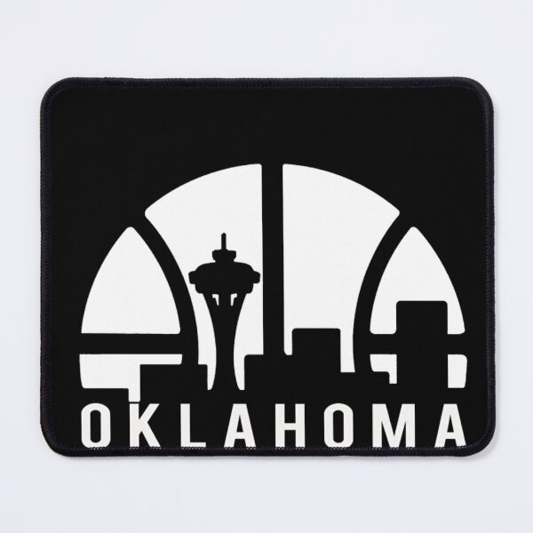 Item preview, Oklahoma City Vintage Skyline Basketball Poster Design Today designed and sold by RueBonnerd.