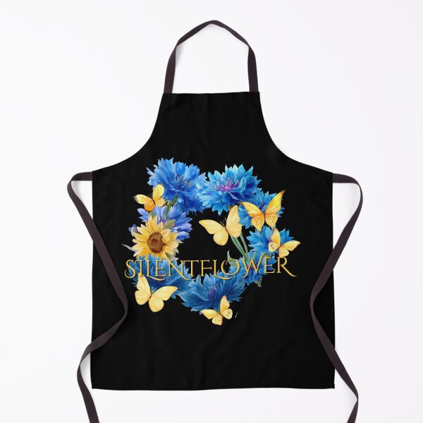 Item preview, ​Blue Cornflower Wreath with Butterflies Aesthetic Floral designed and sold by SilentFlower.