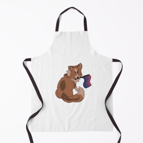 Item preview, Zorro del orgullo bisexual. designed and sold by PawsomeStudios.