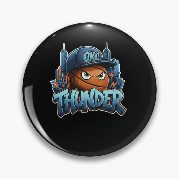 Item preview, Oklahoma City Mascot Basketball Poster Design Today Graphic designed and sold by JayLagwe.
