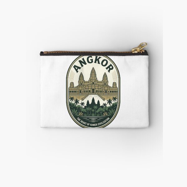Item preview, Vintage Angkor Wat Temple Cambodia Travel Emblem designed and sold by k3rstman1.