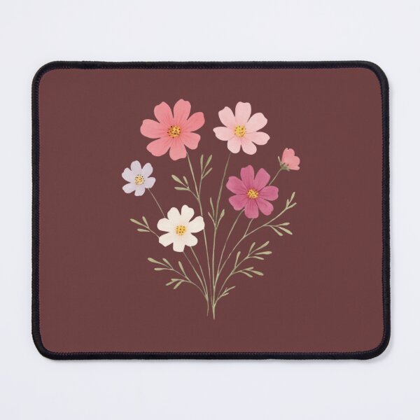 Item preview, Cosmos flowers watercolor painting designed and sold by uunaa.