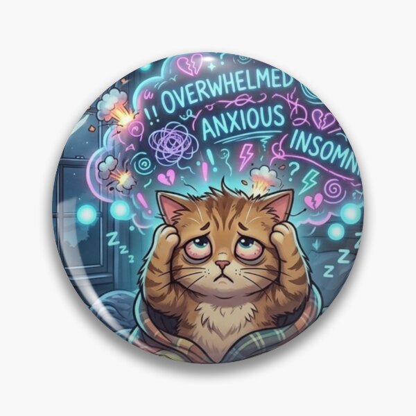 Item preview, I Need Silence Cat Sticker designed and sold by Elviqus Shop.
